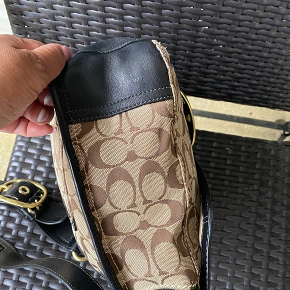 Coach Bleeker Signature Canvas and Leather Shoulder Bag, 11434 - Picture 7 of 11